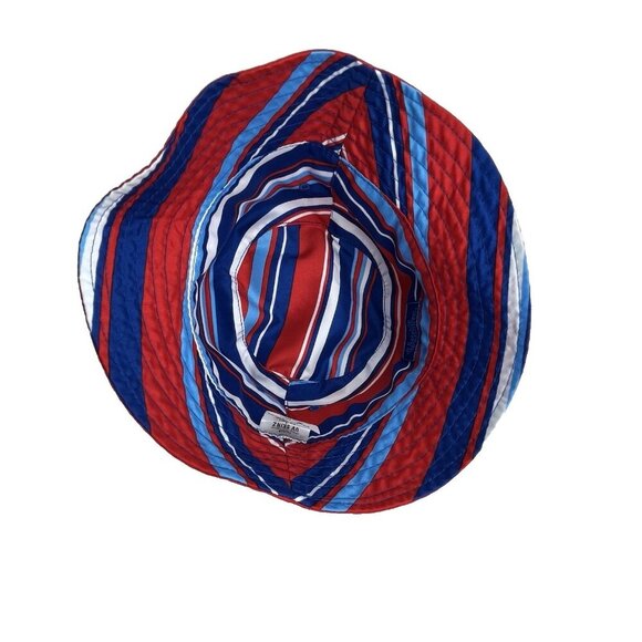 UV Skinz Reversible Bucket Hat Striped Kids Boys 3T UPF 50 Sunwear Protect - Picture 12 of 13